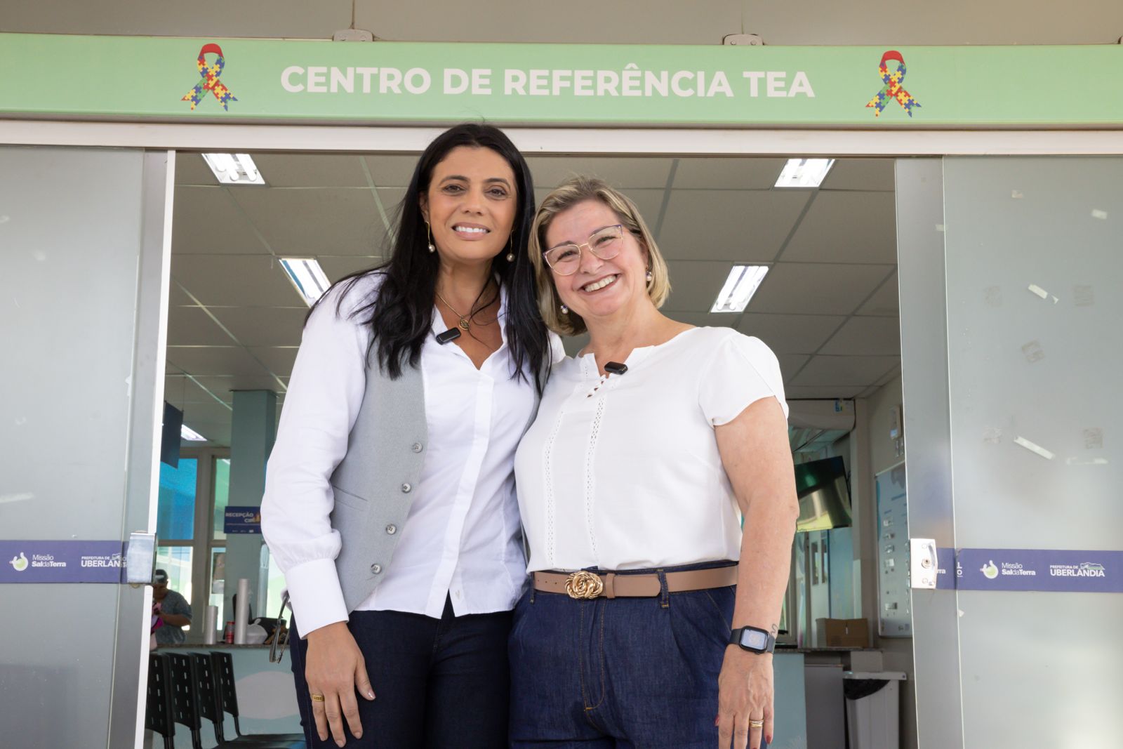 Ana Paula Le O Recebe Deputada Delegada Ione Em Visita A Uberl Ndia