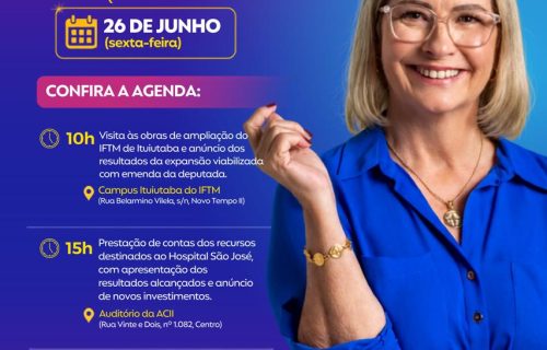 Ana Paula Leão e Alice Drummond lançam pré-candidaturas nesta sexta (26) após agenda de entregas e resultados em Ituiutaba