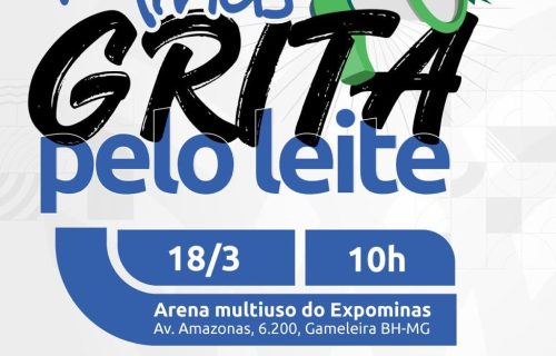 FPPL marca presença no movimento 'Minas grita pelo leite' em Belo Horizonte