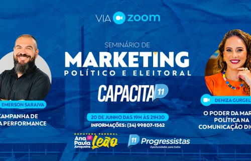 Partido Progressistas e deputada Ana Paula promovem Seminário de Marketing Político
