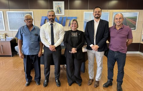 Ponte do Vau em Uberlândia é tema de encontro da deputada Ana Paula no DNIT (1)