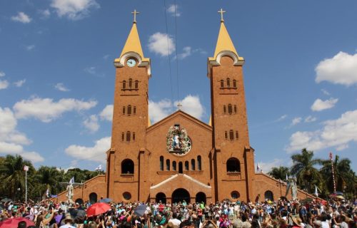 Santuário Basílica de Nossa Senhora da Abadia, em Romaria